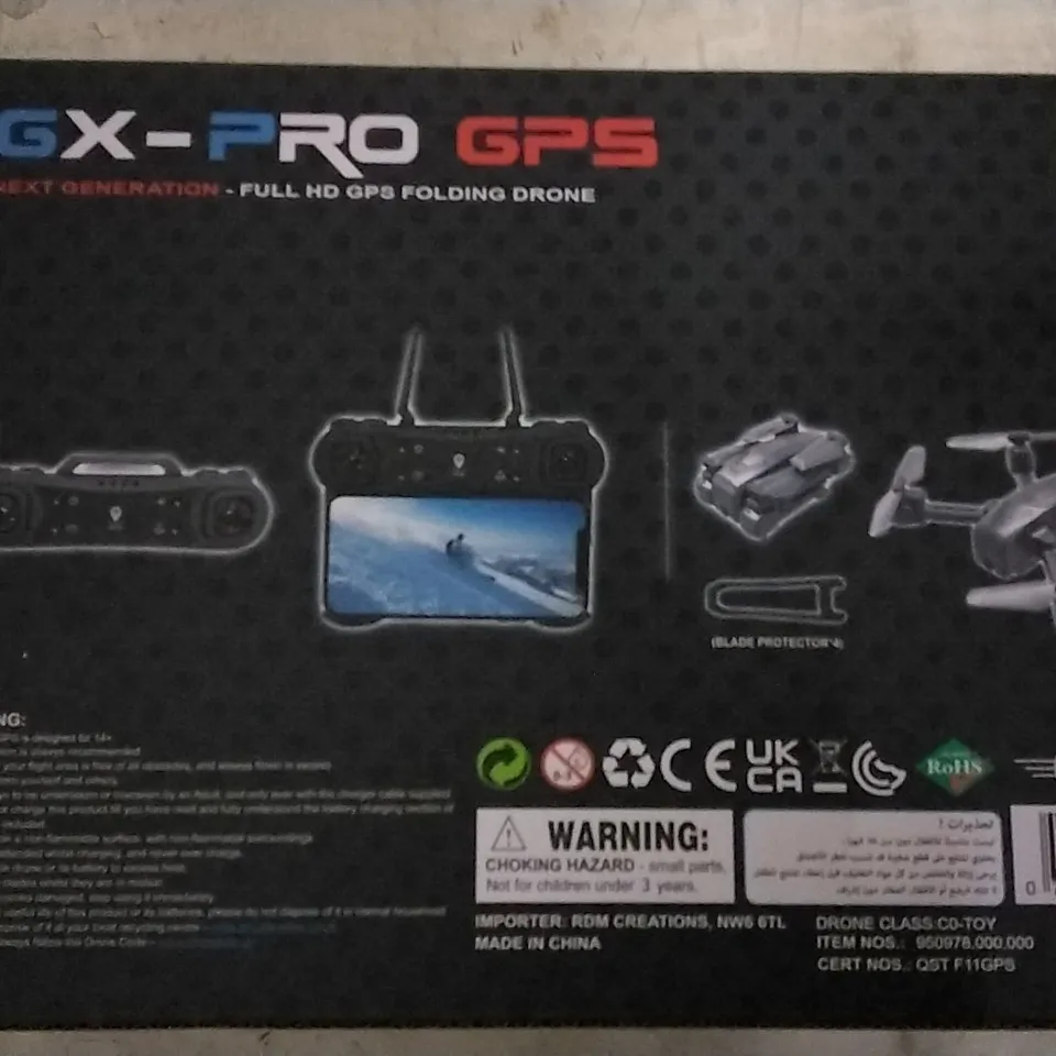 GX-PRO ULTRA DRONE + CASE HD CAMERA