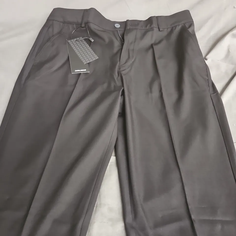 DRUIDS MEN'S CLIMA GOLF TROUSERS - BLACK, UK 36 (36/34)
