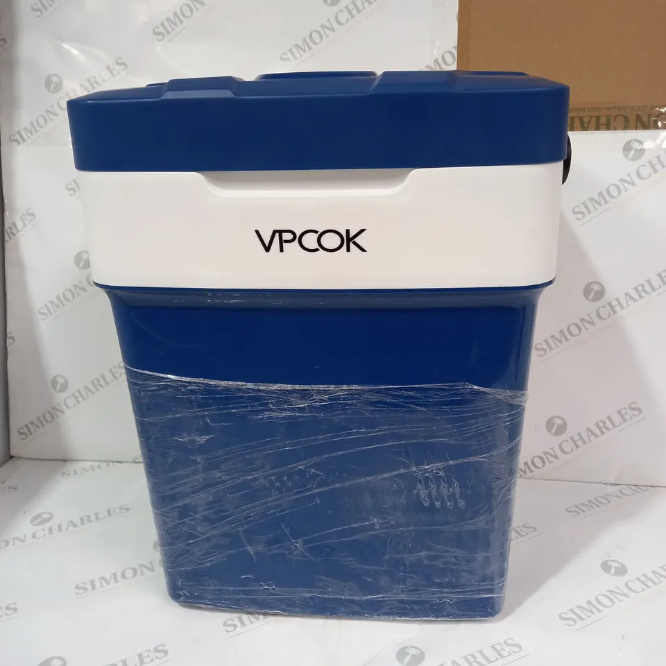 BOXED VPCOK ELECTRIC COOL BOX IN BLUE