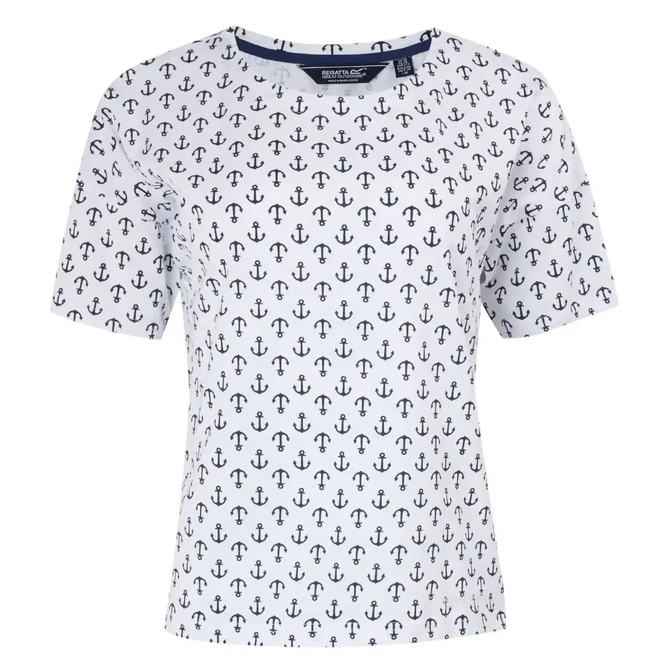 REGATTA WOMEN'S T-SHIRT ABAYA ANCHOR SIZE 10