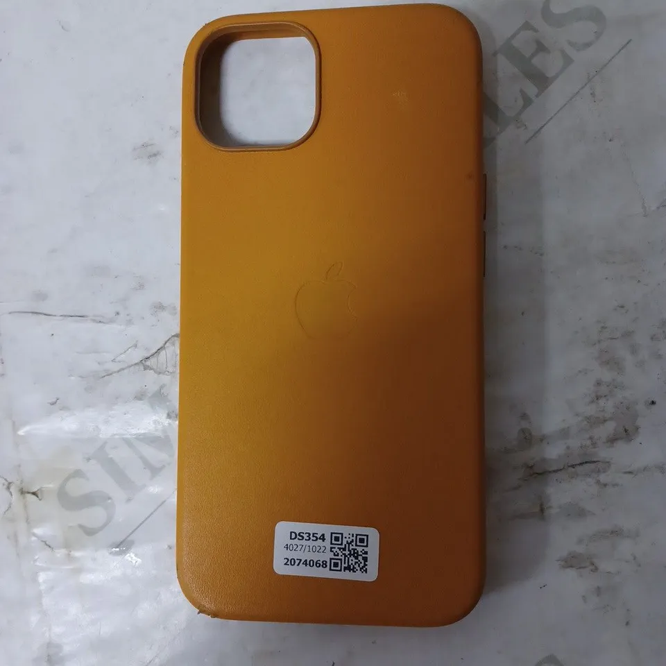 APPLE LEATHER CASE WITH MAGSAFE FOR IPHONE 13, GOLDEN BROWN