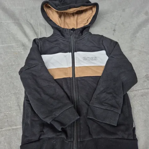 KIDS HUGO BOSS FULL ZIP HOODIE - SIZE UNSPECIFIED