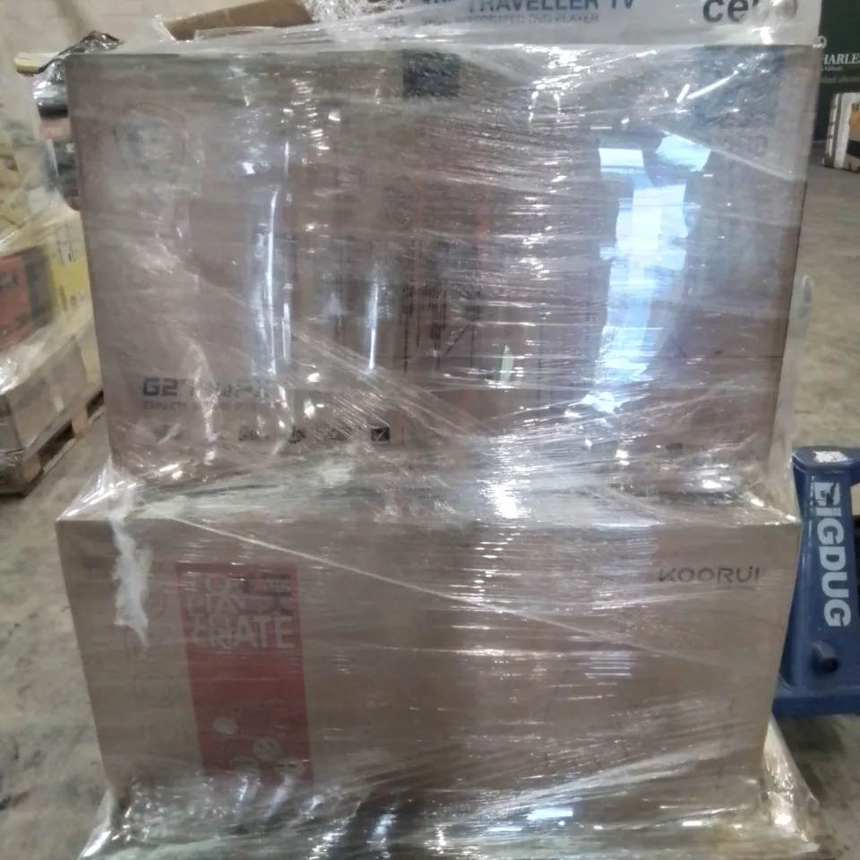 PALLET OF APPROXIMATELY 21 UNPROCESSED RAW RETURN MONITORS TO INCLUDE;