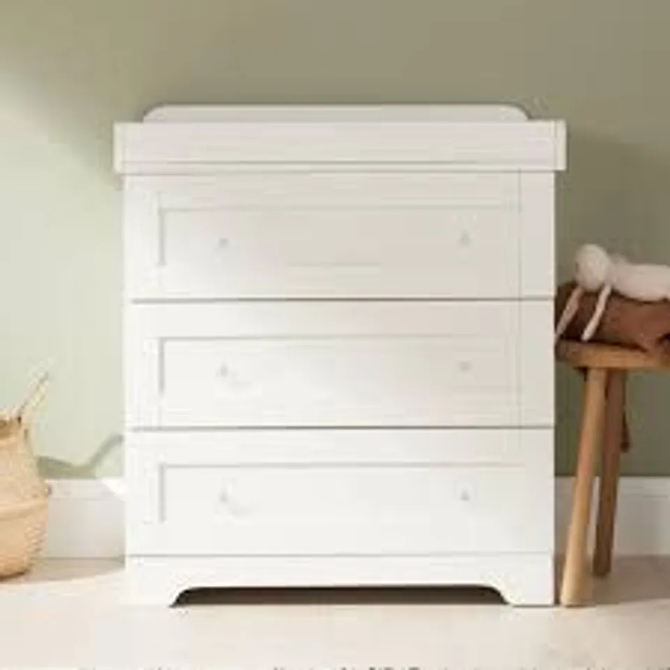 RIO CHEST CHANGER - WHITE (2 BOXES)