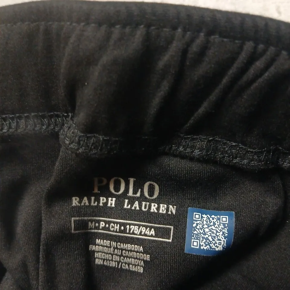 POLO RALPH LAUREN JOGGERS – BLACK, MEN'S SIZE M