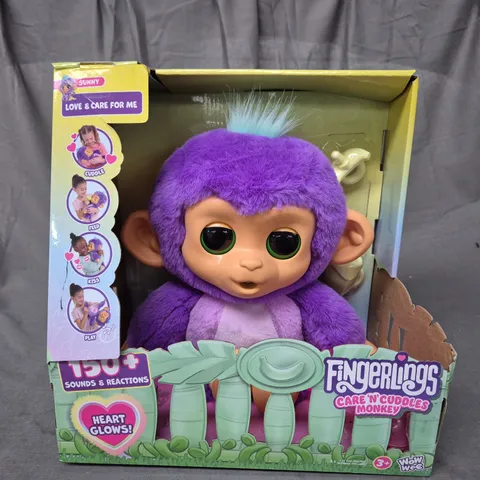 FINGERLINGS CARE 'N' CUDDLES MONKEY