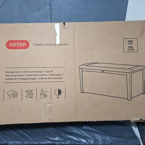 KETER BORNEO STORAGE BOX - COLLECTION ONLY