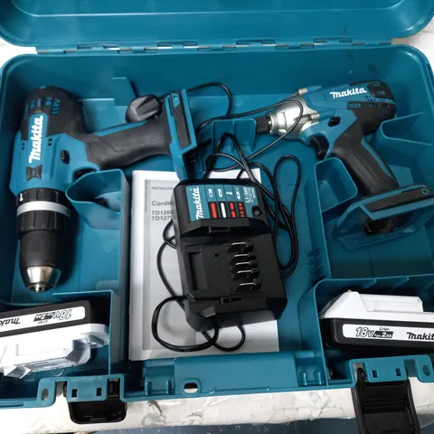 MAKITA 18V G-SERIES COMBI & IMPACT DRIVER KIT