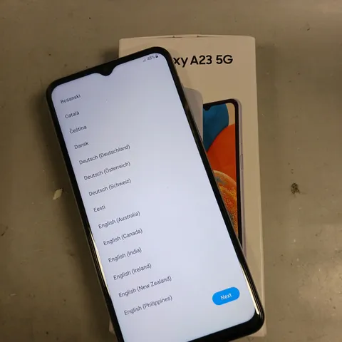 BOXED SAMSUNG GALAXY A23 5G SMARTPHONE