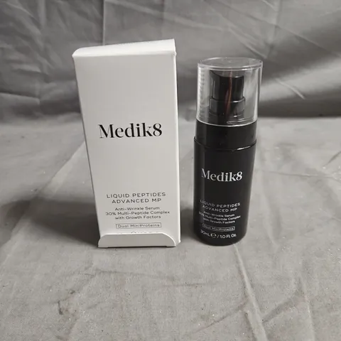 MEDIK8 LIQUID PEPTIDES ADVANCED MP ANTI-WRINKLE SERUM – 30 ML (BOXED)