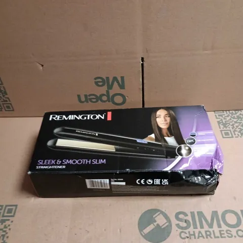REMINGTON SLEEK AND SMOOTH SLIM STRAIGHTENER BOXED