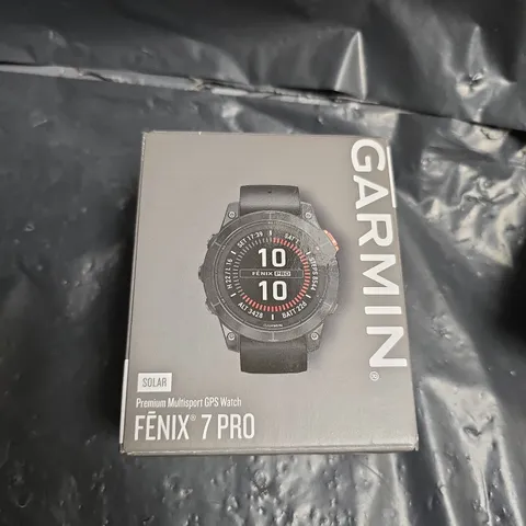 GARMIN FENIX 7 PRO SOLAR PREMIUM MULTISPORT GPS WATCH – BOXED