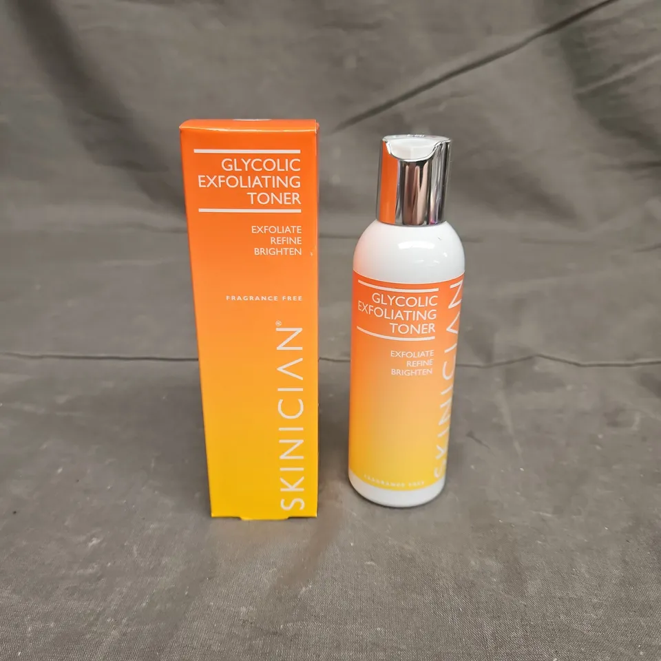 BOXED SKINICIAN GLYCOLIC EXFOLIATING TONER 100ML