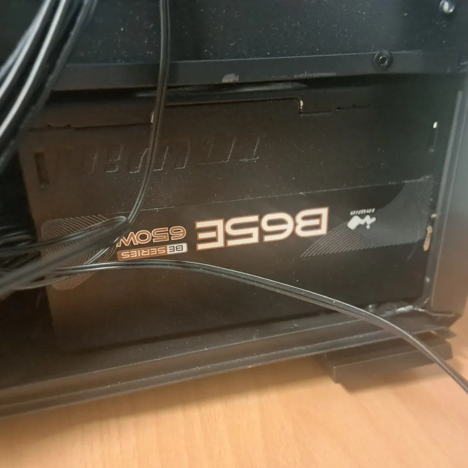 CYBERPOWER ARGB BLAZE COMPUTER CASE WITH INSTALLED 650W POWER SUPPLY