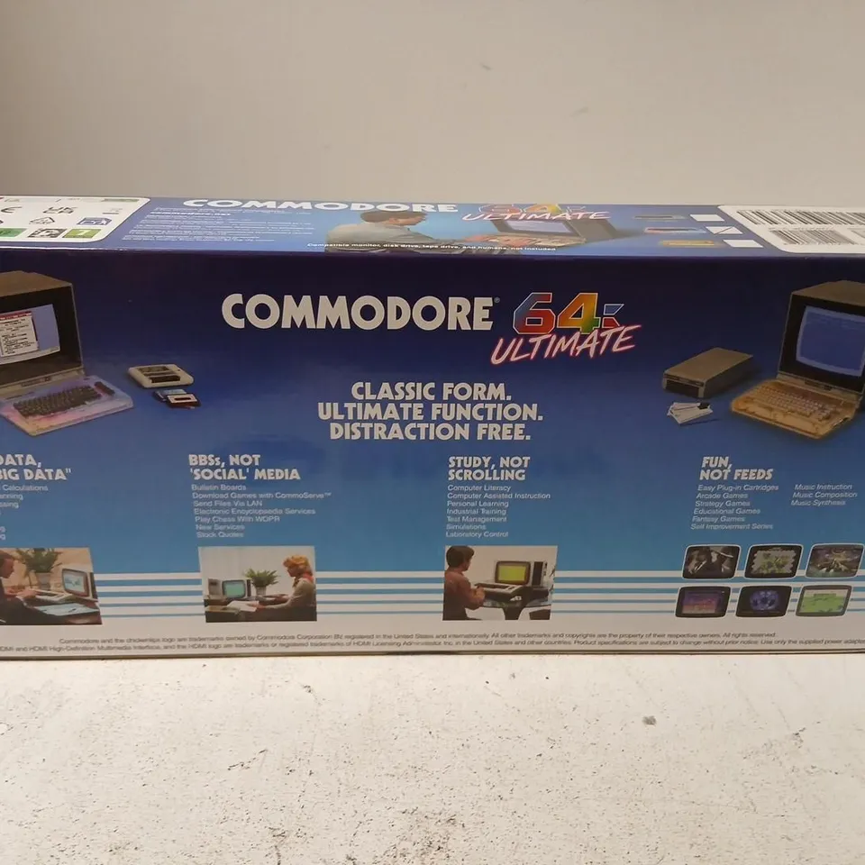 COMMODORE 64 ULTIMATE WITH KEYBOARD – BOXED SET