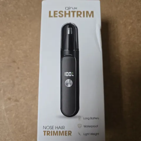 QINUX NOSE HAIR TRIMMER