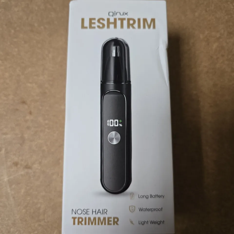 QINUX NOSE HAIR TRIMMER