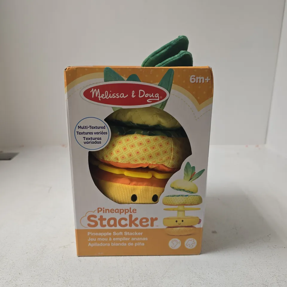 MELISSA & DOUG PINEAPPLE STACKERS – PINEAPPLE SOFT STACKER