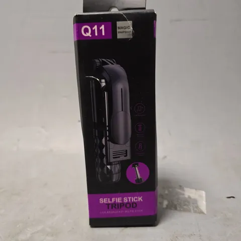 BOXED Q11 SELFIE STICK TRIPOD