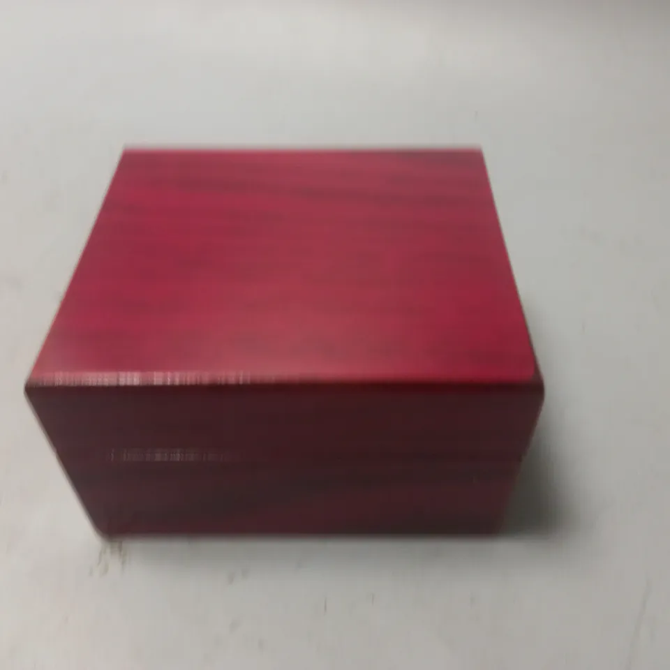 STOCKWELL CHRONOGRAPH MENS WATCH WITH BLACK SILICONE STRAP IN WOODEN GIFT BOX