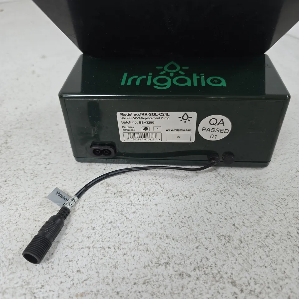 IRRIGATIA IRR-SOL-C24L SOLAR PUMP SYSTEM WITH PANEL – GARDEN IRRIGATION