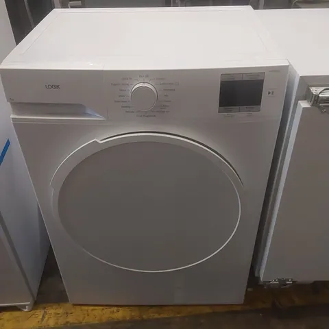 LOGIK LHP8W25 8 KG HEAT PUMP TUMBLE DRYER - WHITE
