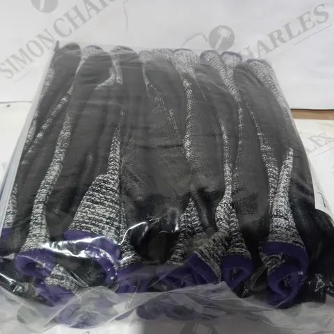 PACK OF APPROXIMATELY 12 PAIRS OF BRAND NEW ANSELL EDGE 48-705 PROTECTIVE WORK GLOVES SIZE 6