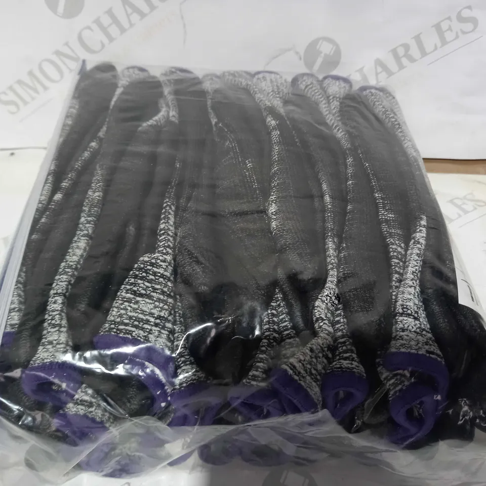 PACK OF APPROXIMATELY 12 PAIRS OF BRAND NEW ANSELL EDGE 48-705 PROTECTIVE WORK GLOVES SIZE 6