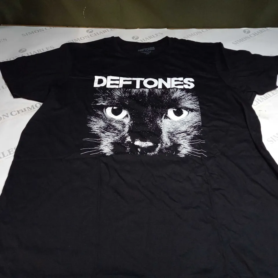 DEFTONES SPYNX T-SHIRT IN BLACK - XXL