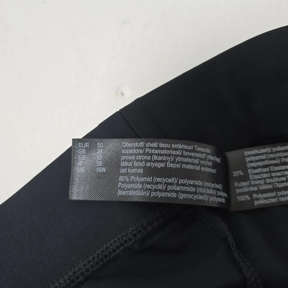 BONPRIX CROPPED BLACK LEGGINGS SIZE 24