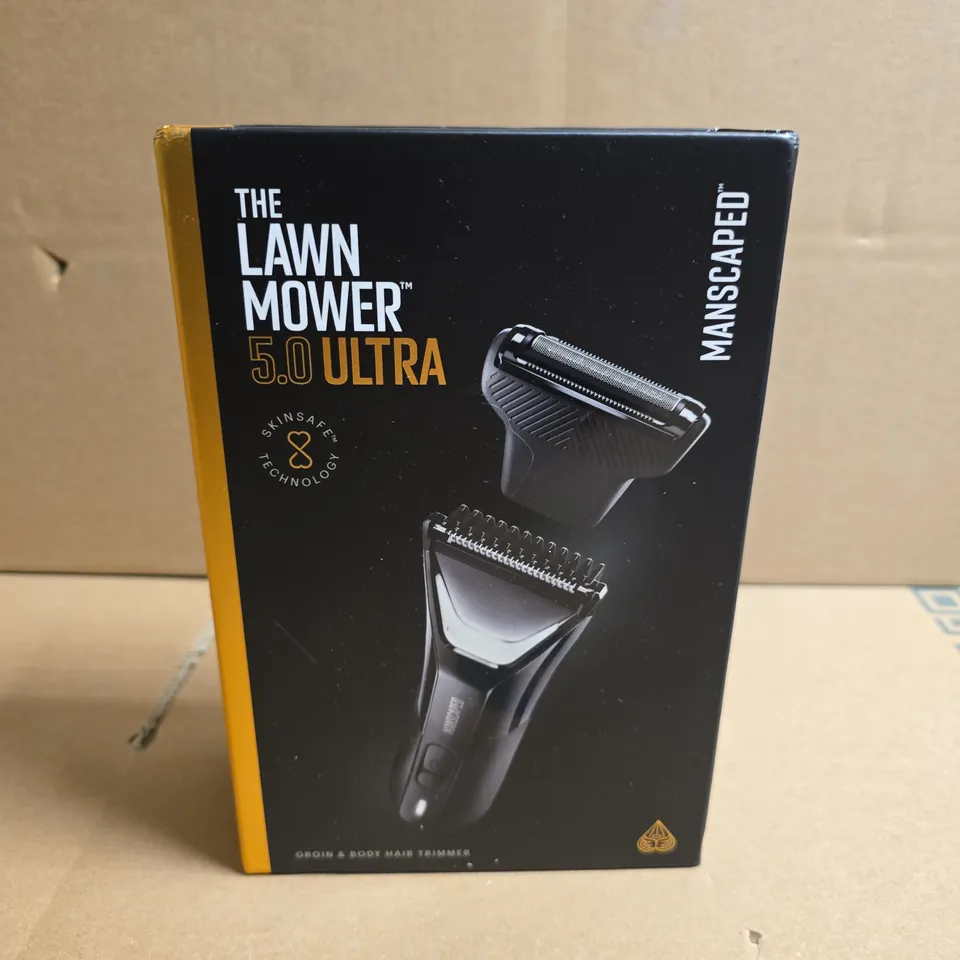 SEALED MANSCAPED THE LAWN MOWER 5.0 ULTRA GROIN & BODY HAIR TRIMMER 