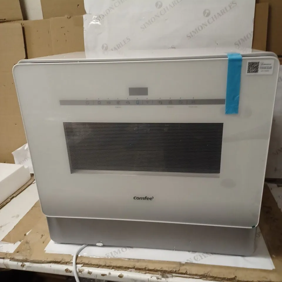 COMFEE' SLIMLINE COUNTERTOP DISHWASHER, WHITE (KWH-TDW501C-UK) [COLLECTION ONLY]