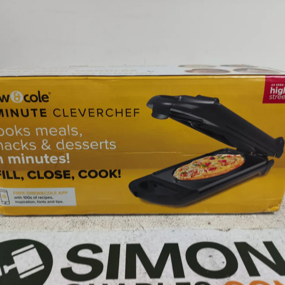 DREW & COLE 5 MINUTE CLEVERCHEF KITCHEN APPLIANCE – BOXED
