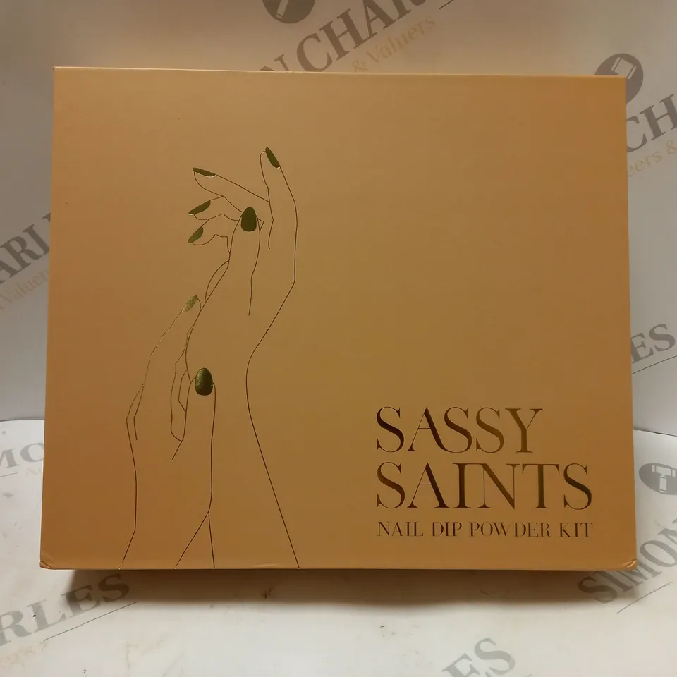 SASSY SAINTS NAIL DIP POWDER KIT 