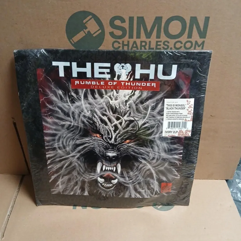 THE HU RUMBLE OF THUNDER DELUXE EDITION IVORY 2LP