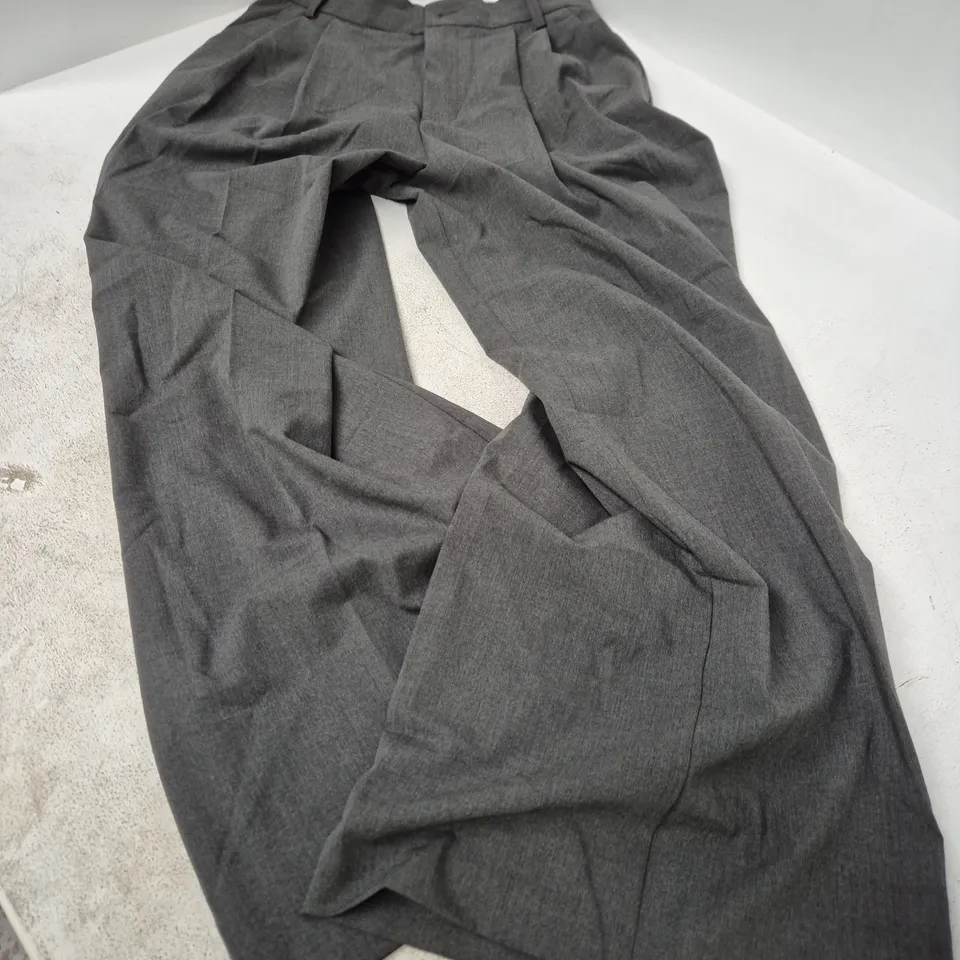 ZARA GREY TAILORED TROUSERS – EU S / USA S / MEX 26 – MADE IN CAMBODIA