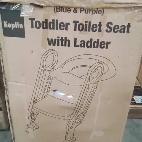 BOXED TODDLER TOILET SEAT WITH LADDER