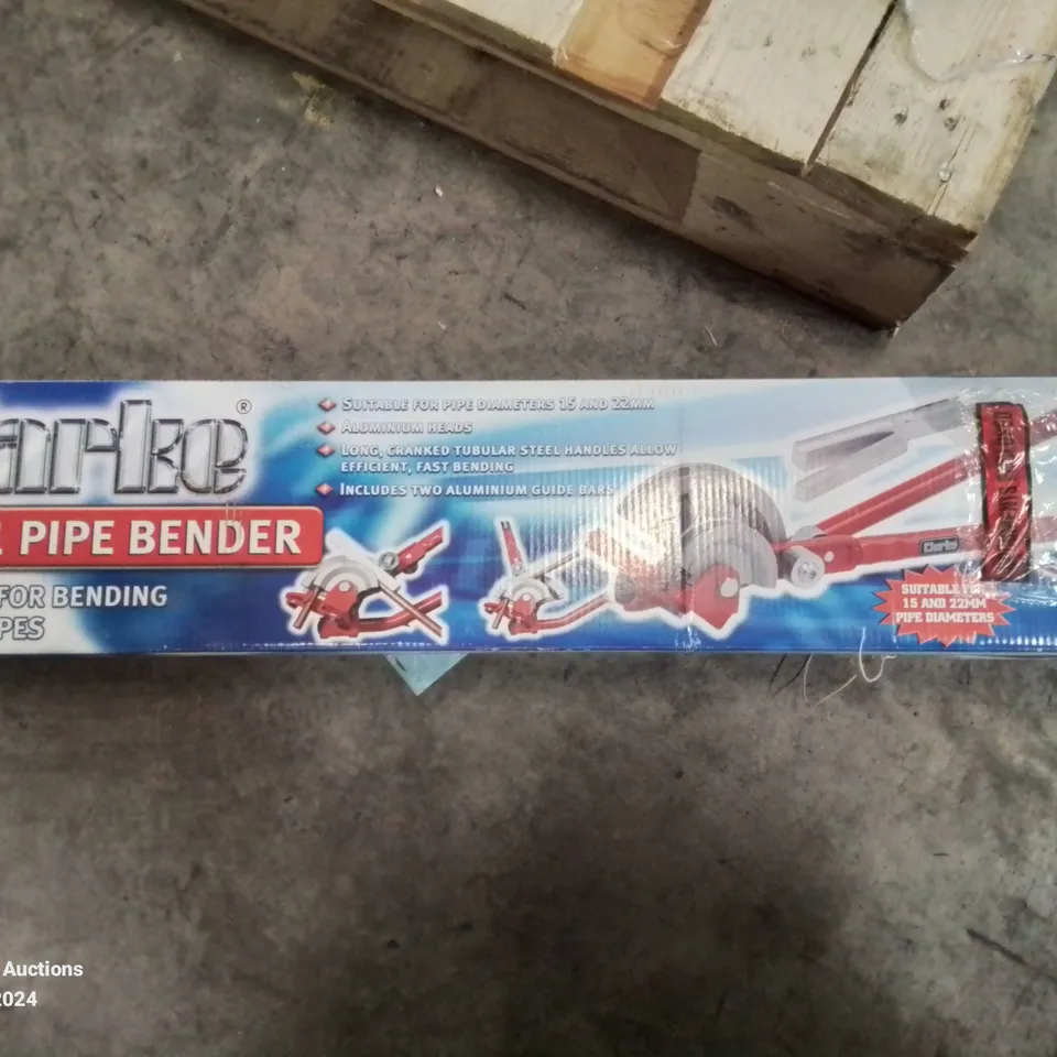 CLARKE 2-IN-1 PIPE BENDER