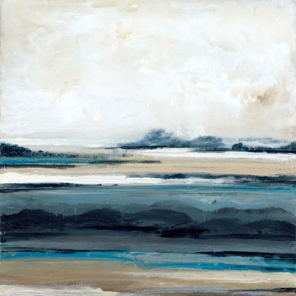 OBSERVATION BY FERDOS MALEKI - WRAPPED PAINTING PRINT 