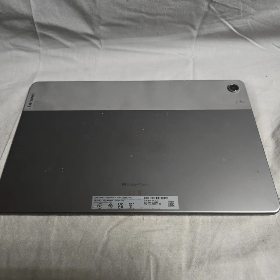 LENOVO TABLET – MODEL TB125FU - DOESNT POWER ON 