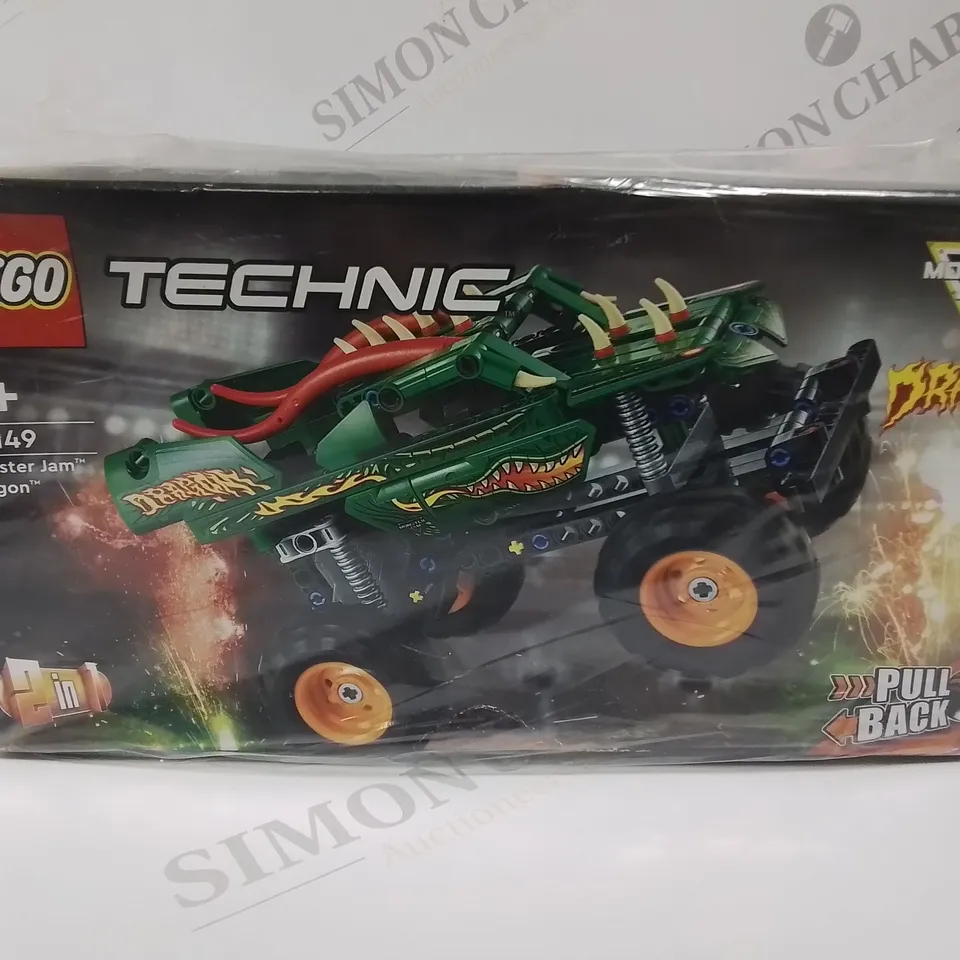 BOXED LEGO TECHNIC MONSTER JAM DRAGON TRUCK - 42149 RRP £17.99