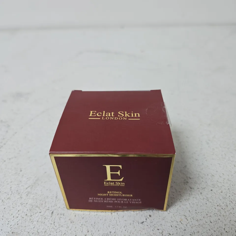ECLAT SKIN LONDON RETINOL NIGHT MOISTURISER – 50ML (BOXED)