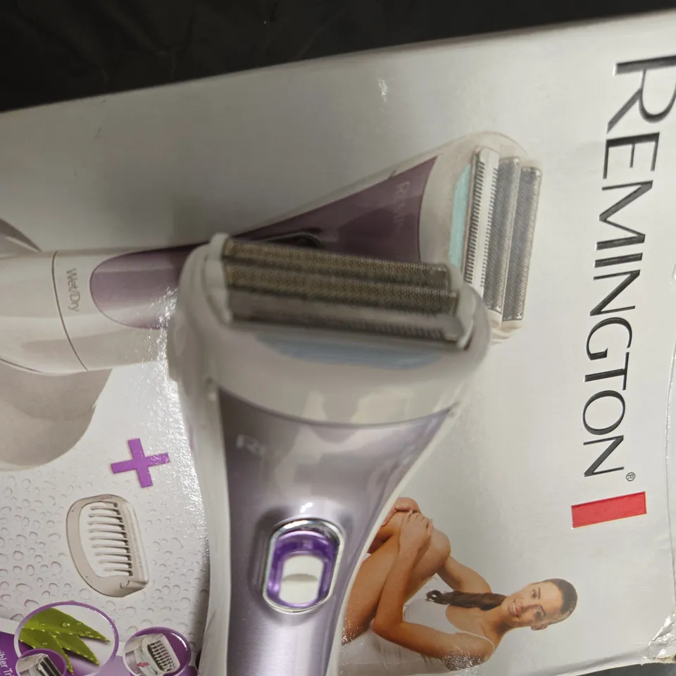 REMINGTON SMOOTH & SILKY CORDLESS LADY SHAVER – WET & DRY, BIKINI TRIMMER INCLUDED
