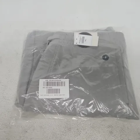 BAGGED HOLLISTER SUPER BAGGY JOGGERS IN GREY - SMALL