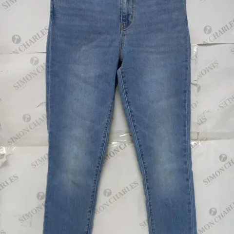 navy blue 721 high-rise skinny jeans - 28 x 30