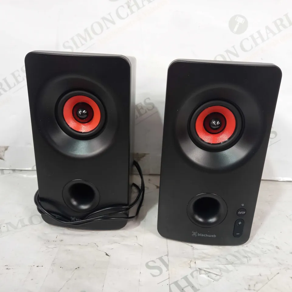 BLACKWEB BLUETOOTH GAMING SPEAKERS 