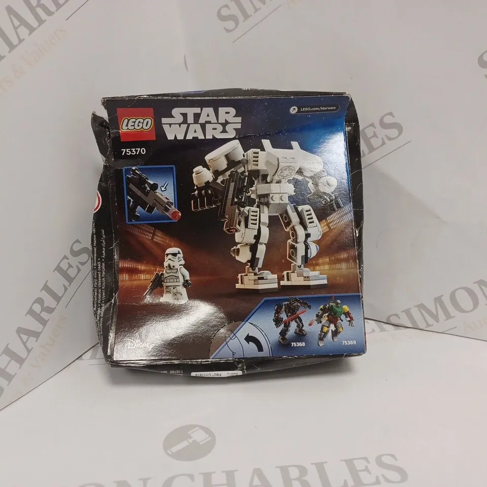 BOXED LEGO STAR WARS STORMTROOPER MECH 75370