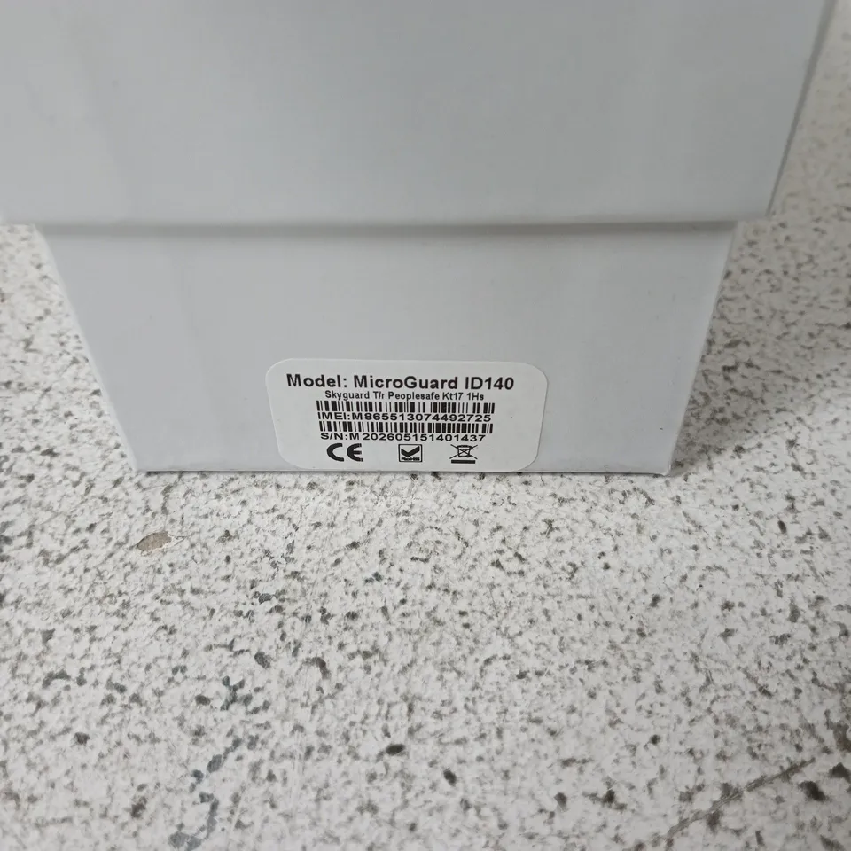 PEOPLESAFE - MICROGUARD ID140 PERSONAL SAFETY DEVICE