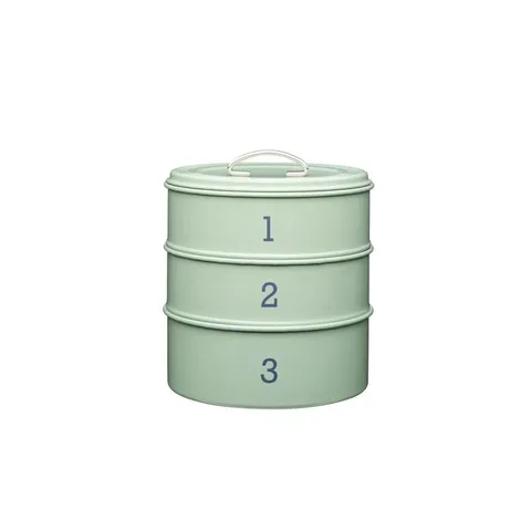 BOXED LIVING NOSTALGIA 3 TIER ROUND CAKE TIN SET 