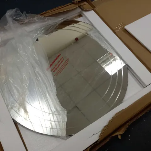 DAR LIGHTING GROUP MEORA ROUND BEVELLED MIRROR